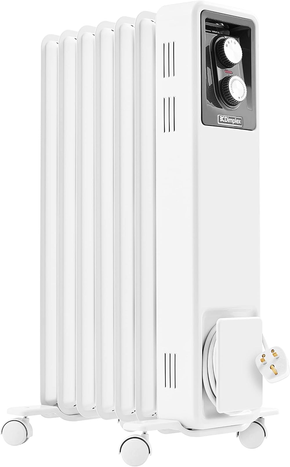 Dimplex Eco Radiator ECR15 1.5kW Oil Free Freestanding Heater White