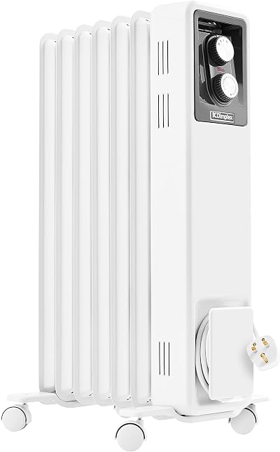 Dimplex Eco Radiator ECR15 1.5kW Oil Free Freestanding Heater White