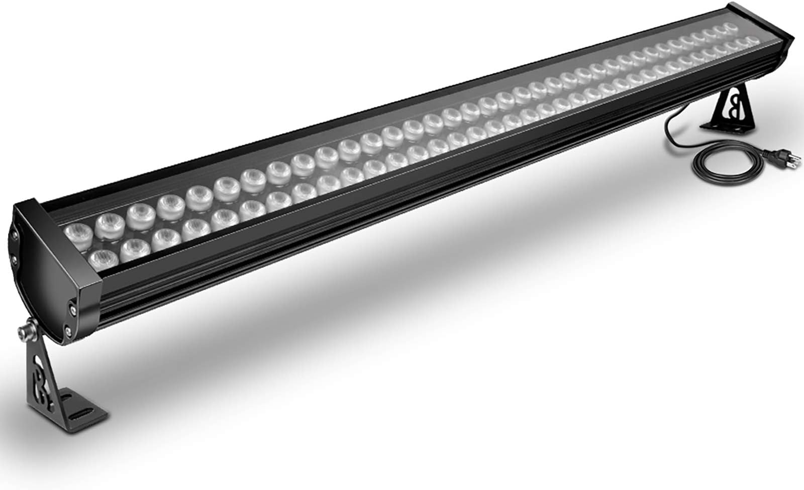 ATCD 72W LED Wall Washer Light, 3000k Warm White CCT, 3.2ft/40" 120V LED Light Bar, IP65 Waterproof Outdoor LED Wall Washer Lights for Landscape, Church, Ads, Yard, Garden