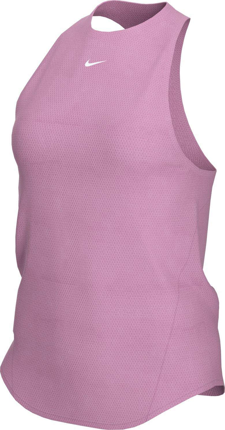 Nike W Np Tank All Over Mesh Tank Top - Active Fuchsia/(Black), XX-Large