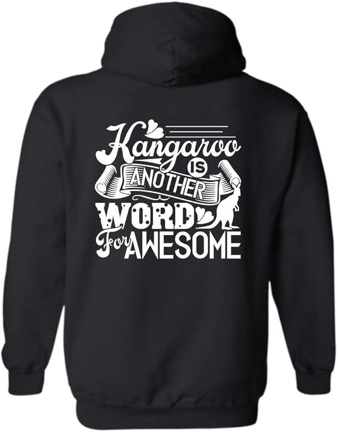 Amazon Kangaroo Is Another Word Long Sleeve Hoodie Adult Unisex 