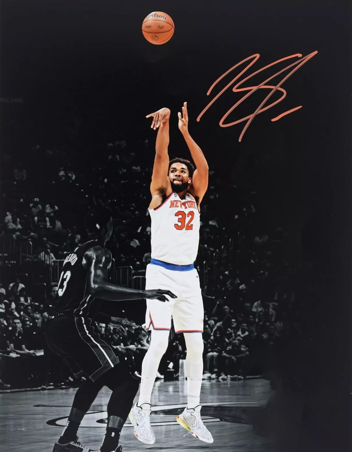 Basketball Superstar Karl-Anthony Towns Signed