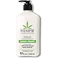 Hempz Original, Natural Hemp Seed Oil Body Moisturizer with Shea Butter and Ginseng, Original Scent, Floral Banana, 17 Fl.Oz 