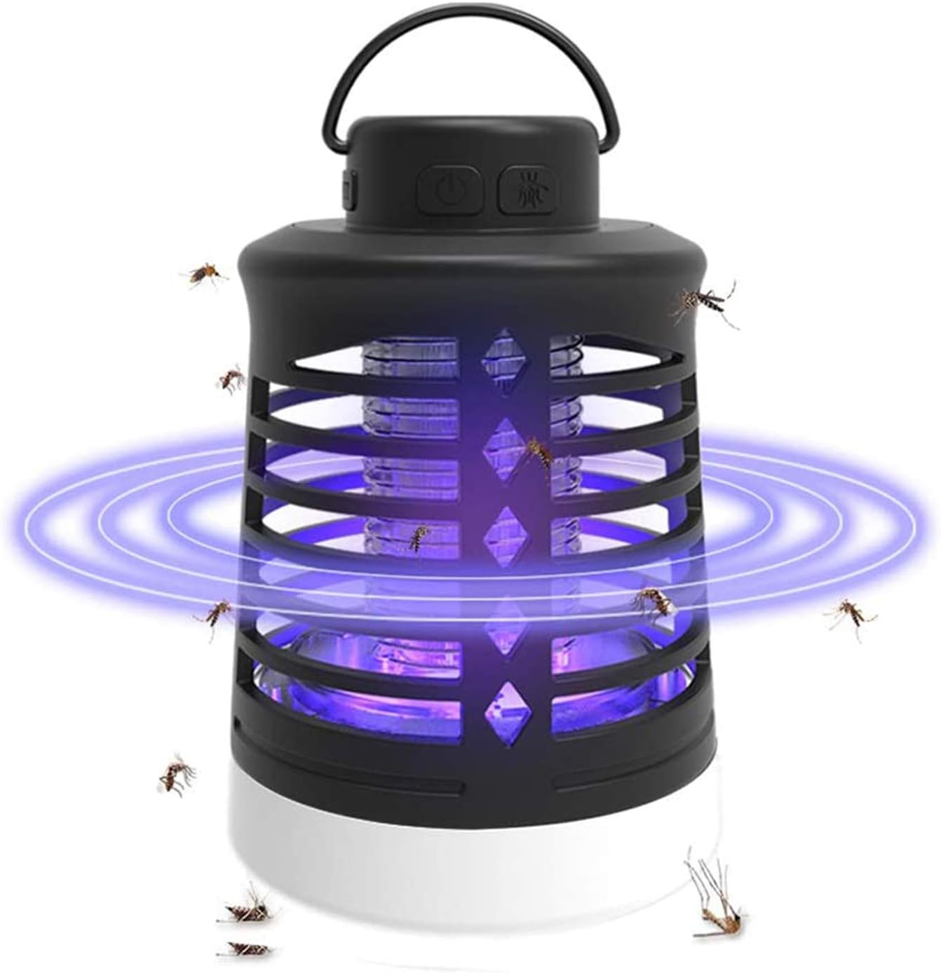 yingtan Insektenvernichter Elektrisch 2-in-1 UV licht Campinglampe mückenkiller Zeltlicht ...