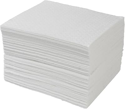 Oil Absorbent Mats 100 Premium Oil-Only Pads for Spills