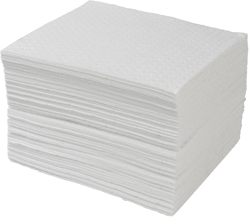 Oil Absorbent Mats 100 Premium Oil-Only Pads for Spills
