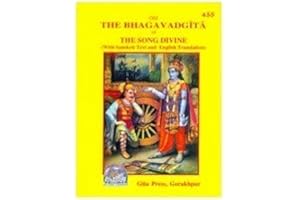 The Bhagavad Gita or Divine Song With Sanskrit Text and English Translation, Pocket Ed. # 455 (English and Hindi Edition)