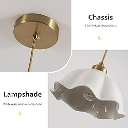 Fulesi Ceramic Pendant Light Nordic Vintage Mid