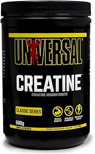 Universal Nutrition Creatine, 500-gram, Powder, Unflavored, 1.1 Pound (Pack of 1) (FID2158_1)