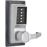 Kaba LRP1010-26D-41 Ex Trim with Lever Nko Rh/Rr Us26D, Aluminum
