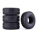 WONFAST 4PCS RC Crawler 100mm Rubber Tires 1.9 inch