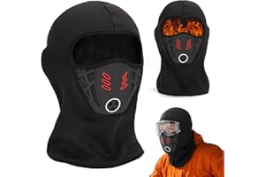 WATNTOW Winter Rider Warm Anti Fog Balaclava Men, Full Winter Face Mask for Men for Motorcycle Men & Women, Windproof Thermal