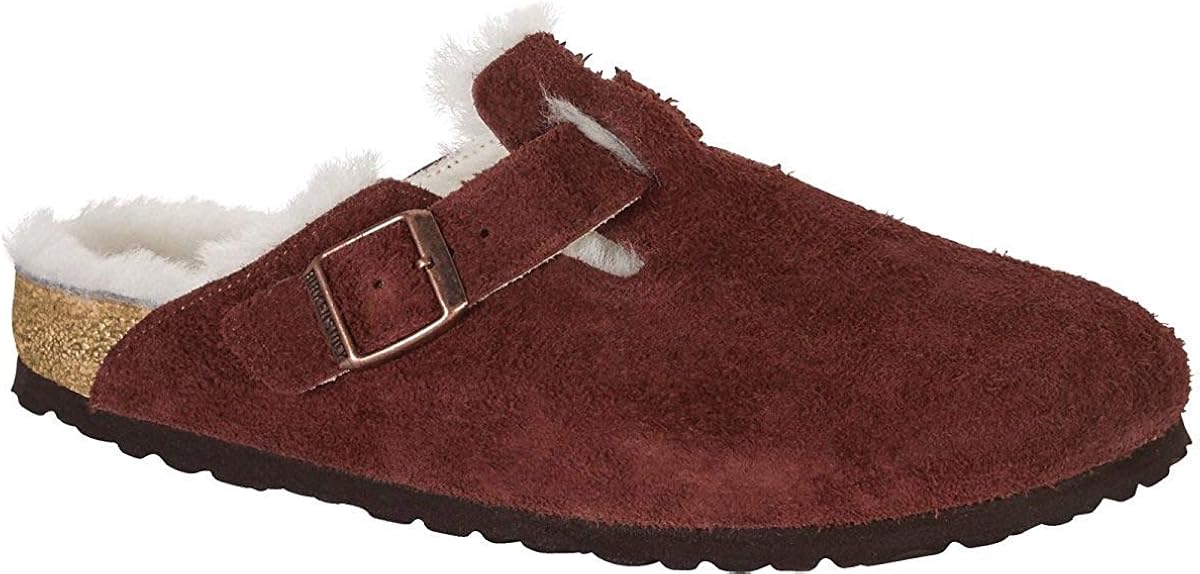 birkenstock boston shearling port