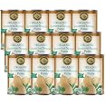 Farmer's Market Canned Organic Butternut Squash Puree, 15 Oz (Pack of 12) | USA Grown Butternut Squash, Great for Baking, Sou