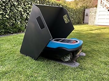 Mahroboter Garage Xxl Rasenmahroboter Carport Haus Uberdachung