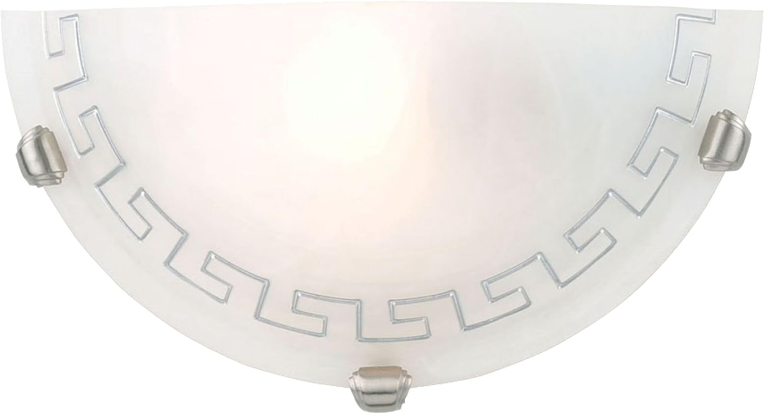 Half Moon 1 Light Flush Wall Light Amazon.co.uk Lighting