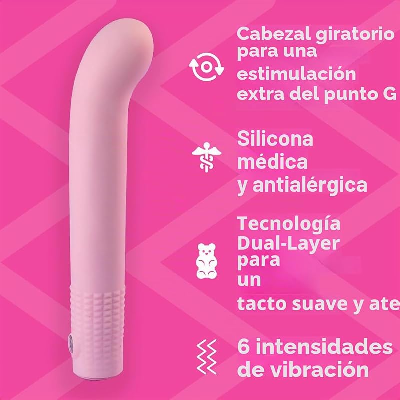 Brinquedo sexual vaginal vibratório de qualidade durante toda a noite, cabeça rotativa, 6 níveis de vibração, silicone ao toque macio, resistente à água