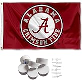 Alabama Crimson Tide Circle Banner and Tapestry Wall Tack Pads