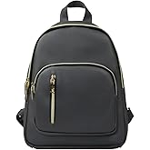 YANAIER Women Mini Backpack Purse PU Leather Anti-theft Backpack Ladies Fashion Casual Travel Daypack Rucksack