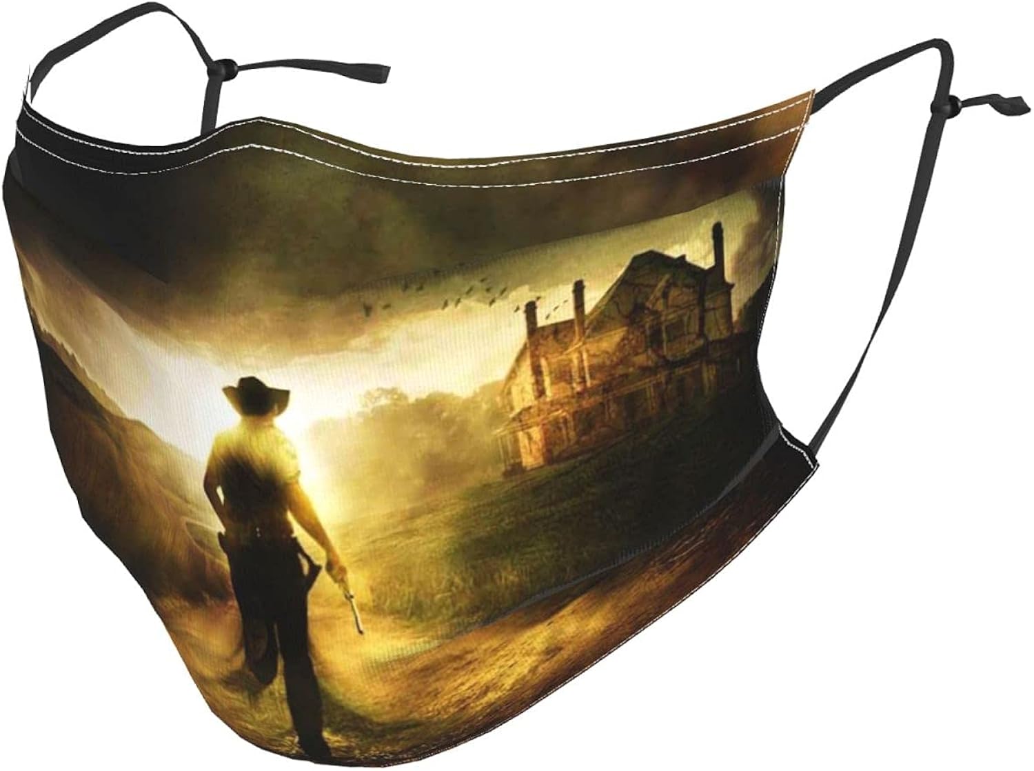 The Walking Dead 1 PCS Face Mask, Washable and Reusable Dust Mask with
