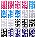 Buluri 200 Pack Face Paint Stencils for Boys & Girls, Non-Toxic Reusable Adhesive Body Paint Stencils for Birthday Party, Christmas, Halloween, Carnivals
