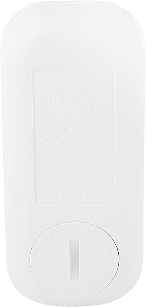 Smartwares SH4 99566 Juego de interruptores internos mini Plug Connect 3 enchufes inteligentes con mando a distancia color blanco