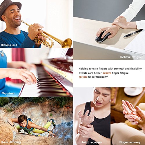 Hand Grip Strengthener Adjustable Resistance 22-88 Lbs Non-slip Hand Exerciser Grip for Athletes Pianists Kids - Thumbnail 5