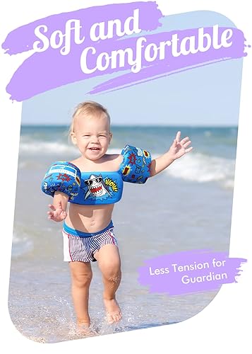 thumbnail image 2 of Kids Swim Vest Puddle Jumper - Toddler Floaties For 30-50 Lbs, Ages 1-6 Years 2 of 12