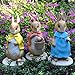 Ultimate Source Flopsy, Mopsy, and Cottontail for Miniature Garden, Fairy Garden