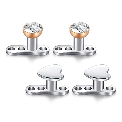 Diamond CZ Micro Dermal Anchor Top Surgical Steel Ethiopia Ubuy