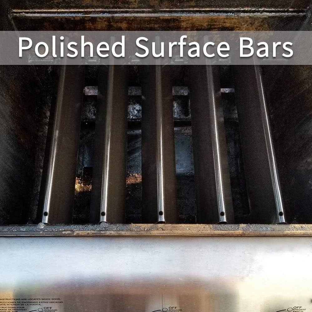 X Home 17.5 inch Long Lasting Flavorizer Bars for Weber Genesis 300 Series (2011-2016), Porcelain Steel, 7621 : Garden & Outdoor