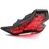 DEMYPROX LED Tail Light Integrated Brake Stop Turn Signal Light Smoked Lens For KAWASAKI 2024-2025 ZX-6R(636)/zx6r krt edition For KAWASAKI 2021-2025 ZX-10R &amp; ZX-10RR