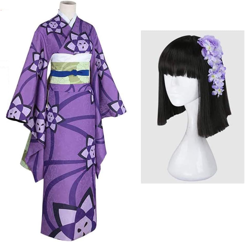 鬼滅の刃 コスプレ衣装 産屋敷 輝利哉 うぶやしき きりや 産屋敷 ひなき うぶやしき ひなき コスプレ衣装 ウイッグ 髪飾り コスプレ ハロウィン忘年会 クリスマス 変装 仮装 学園祭 文化祭 コスプレ 仮装 通販 Amazon