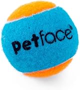 Petface Squeaky Tennis Balls for Dogs Pack of 3 All Breed Sizes view 3