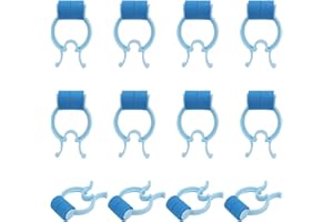 UPIQNG Nasal Clip Stop Nose Bleeds Epistaxis Clip Foam Nose Clip Nasal Guard Nose Plug,12Pcs Blue