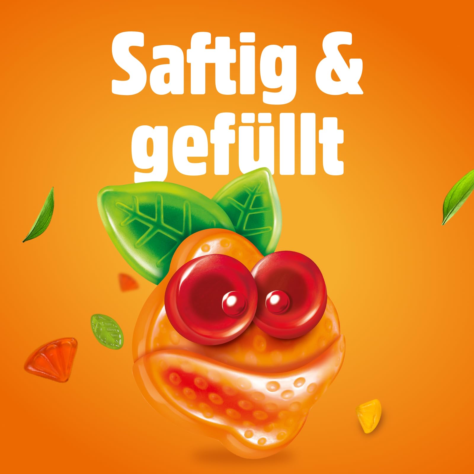 nimm2 Lachgummi Softies FruchtMix – 1 x 225 g – Gefülltes Fruchtgummi mit Fruchtsaft und Vitaminen – Süßigkeit in sechs Geschmacksrichtungen 4