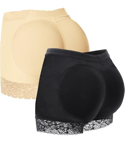 Culotte Push Up Rehausseur De Fesses Femme - Maille Sans Couture - Marron - Taille M-XL
