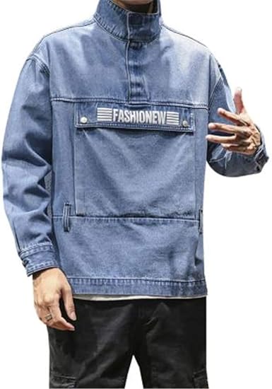 Amazon ミートン プルオーバー デニムパーカー メンズ Gジャン ジージャン スウェット トップス 長袖 春秋冬 カジュアル トレーナー パーカー 通販