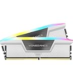 Corsair Vengeance 32GB (16GB x 2) ホワイト VENGEANCE® RGB 32GB (2x16GB) DDR5 DRAM 5200MHz C40 Memory