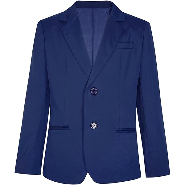 Amazon.com: Calvin Klein Boys Blazer Suit Jacket, 2-Button Single