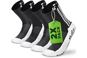 LUX SPORTS Lux Dual Grip Socks - Soccer Grip Socks for Men and Women. GripArray Performance & Comfort
