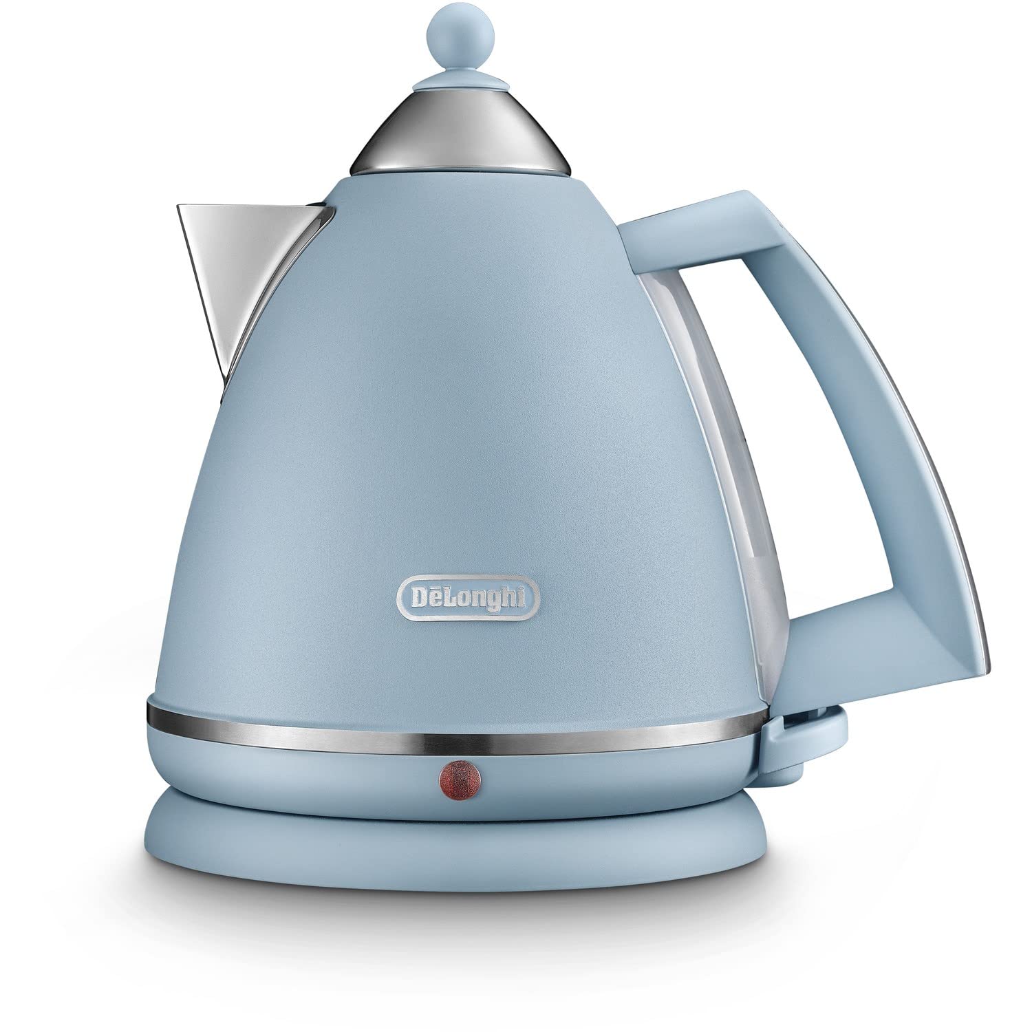 De'Longhi Argento Flora KBX3016.AZ Kettle, 360 Swivel base & cord storage, Blue
