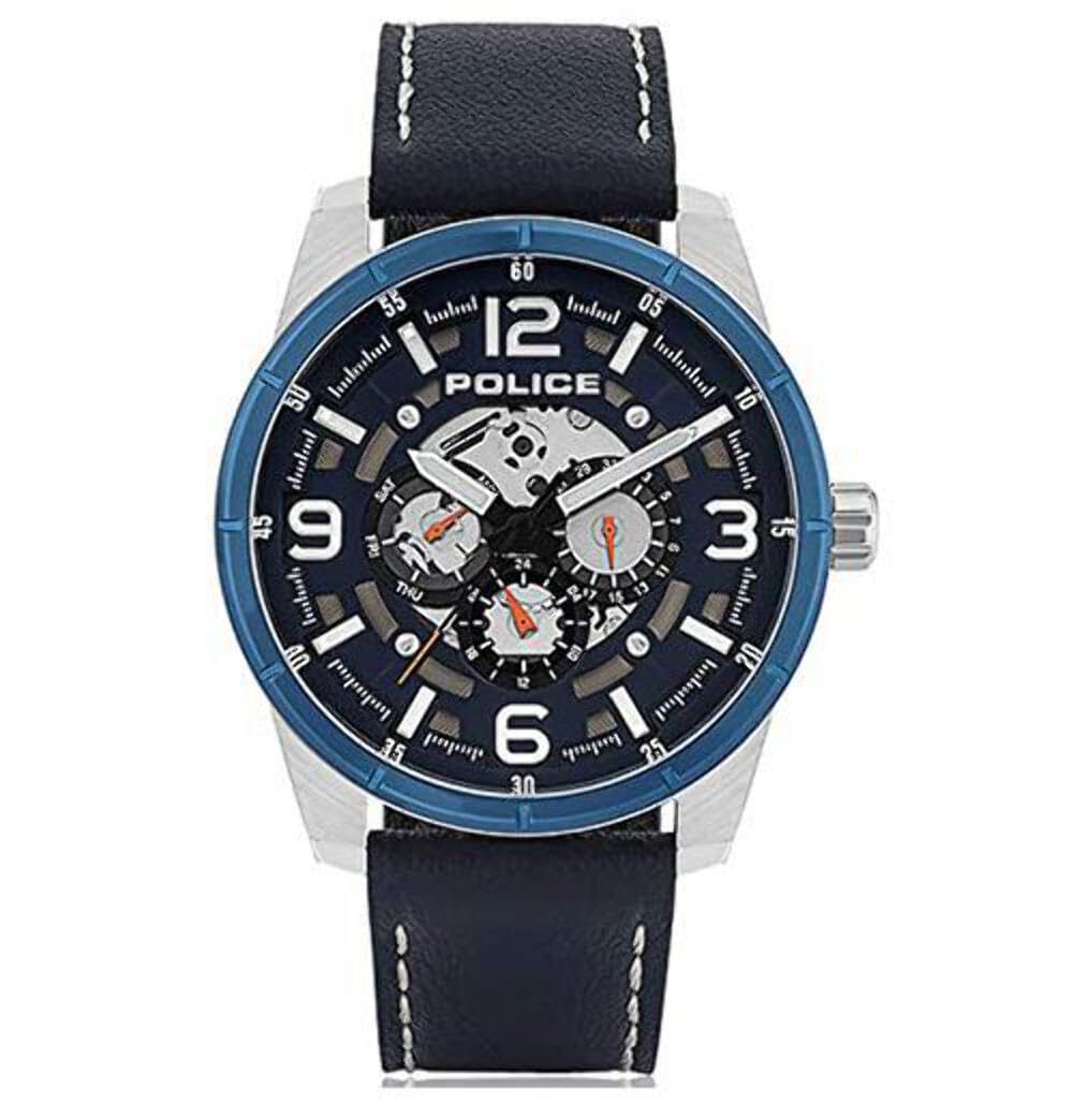Police Blue Lawrence Watch 15663JSTBL/03