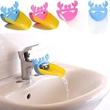 HeroNeo Crab Faucet Extender for Kids Bathroom Sink Tap Extension Plastic view 1