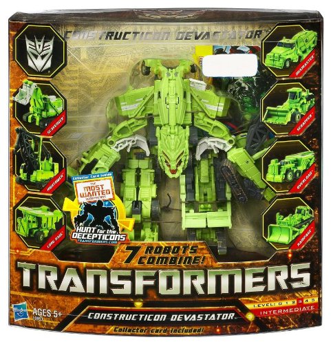 Transformers Hunt for The Decepticons Exclusive Action Figure Constructicon Devastator 7 Robots Combine