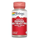 SOLARAY Guggul Gum Extract & Red Yeast Rice