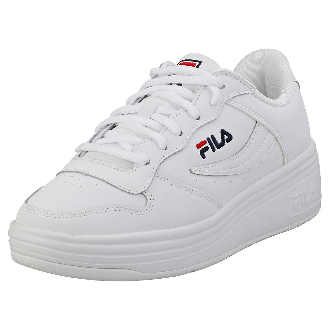 red and white trainers womens