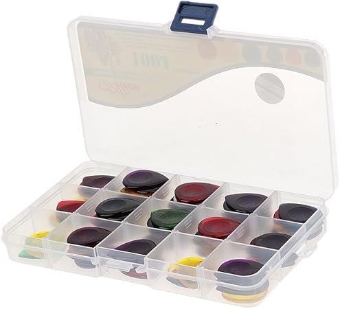 100 Unidades Set de Púas Picks Plectro con Conjunto de Caja ...