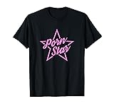 Porn Star Outline | Pink Graphic T-Shirt