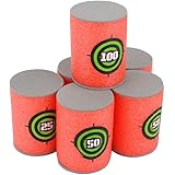 COCOSO 12 Pcs EVA Soft Foam Darts Targets for Nerf N-strike Elite Series Blasters Toy Gun